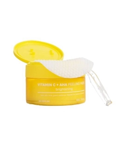 Пилинг-пэды с Витамином C и AHA-кислотами Сияние кожи Name skin care