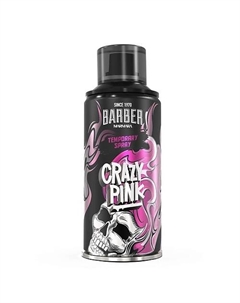 Лак для волос цветной CRAZY PINK 150 Marmara barber