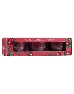 Набор ароматических свечей Black Cherry Yankee candle
