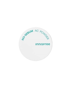 Пудра матирующая рассыпчатая для проблемной кожи No-Sebum AC Powder Innisfree
