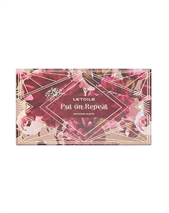 Палетка теней для век Put On Repeat Eyeshadow Palette Лэтуаль