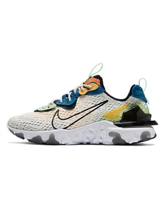 Кроссовки React Vision Phantom Green Abyss Laser Orange Nike