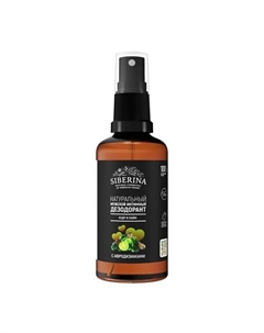 Мужской интимный дезодорант "Кедр и лайм" 50 Siberina
