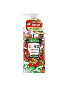 Шампунь для волос GINGER с имбирем для объема 500 Accen