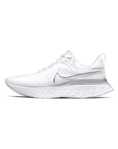 Кроссовки React Infinity Run Flyknit 2 White Metallic Silver Nike