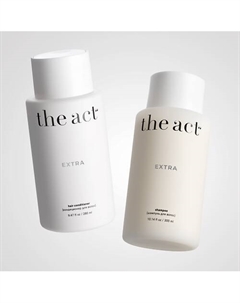Набор для волос: шампунь и кондиционер EXTRA The act