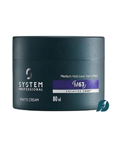 Крем для укладки волос MAN MATTE CREAM 80 System professional