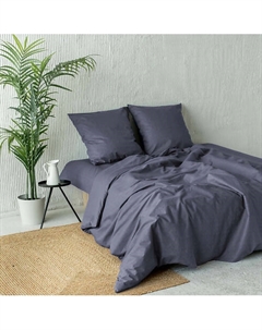 Постельное белье "Капри" 1,5 спальное 150х215 Графит Pasionaria
