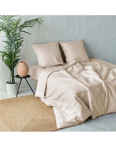 Постельное белье "Капри" Евро 215х240 Молочный Pasionaria