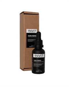 Сыворотка для роста волос, Hair&Forte Invit