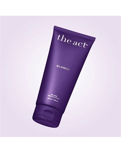 Оттеночная маска для волос холодного блонда 200 The act