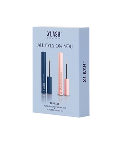 Набор-дуэт: Сыворотка для роста ресниц и бальзам EGF Xlash cosmetics