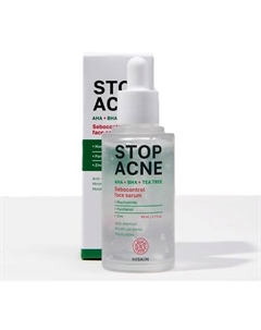Сыворотка для лица себорегулирующая AHA + BHA + TEA TREE STOP ACNE 50 Hiskin