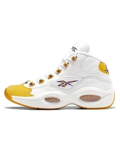 Кроссовки Question Mid Yellow Toe Reebok