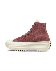 Кроссовки Run Star Hike Hi Striped Knit Dark Wine Converse