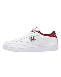 Кроссовки Club C 85 Crest White Burgundy Reebok