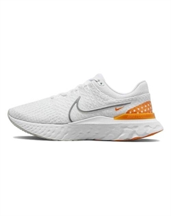 Кроссовки React Infinity Run Flyknit 3 White Grey Kumquat Nike