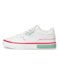 Кроссовки Cali Star Lights Platform Shoes White/Green/Orange Women's Puma