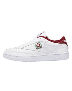 Кроссовки Club C 85 Crest White Burgundy Reebok