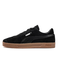 Кроссовки Club Wear-Resistant Low-Top Skateboard Shoes Unisex Black White Puma