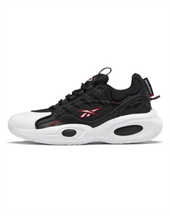 Кроссовки Solution Mid Black White Vector Red Reebok