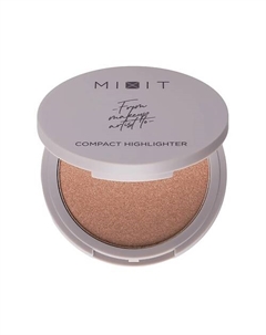 Хайлайтер для лица COMPACT HIGHLIGHTER компактный Mixit