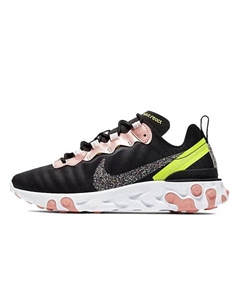Кроссовки React Element 55 Premium Black Coral Stardust Nike