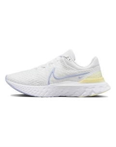 Кроссовки React Infinity Run Flyknit 3 White Violet Citron Tint Nike