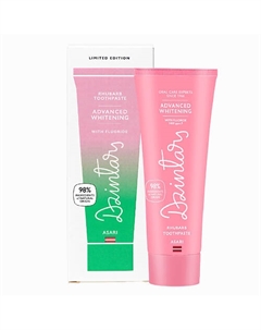 Asari Зубная паста отбеливающая с ревнем 75 Dzintars