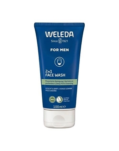 Мужской гель для умывания 2в1 Deep Pore Cleansing For Men 100 Weleda