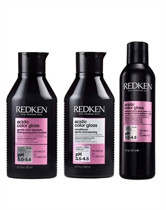 Набор для окрашенных волос Acidic Color Gloss Bundle Treatment Redken