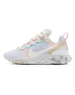 Кроссовки React Element 55 White Crimson Gold Nike