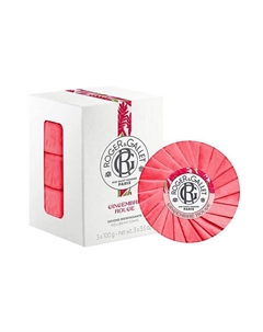 Парфюмированное кусковое мыло Gingembre Rouge Wellbeing Soaps Roger & gallet