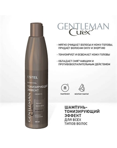 CUREX Шампунь для всех типов волос GENTLEMAN 300 Estel professional