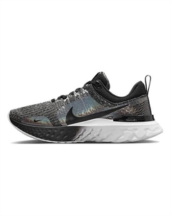 Кроссовки React Infinity Run Flyknit 3 Premium 'Black Zebra Iridescent' Nike