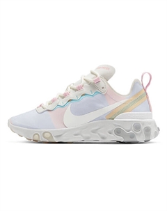 Кроссовки React Element 55 White Crimson Gold Nike