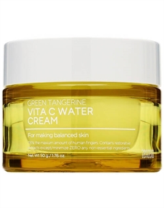Крем для лица освежающий с экстрактом зелёного мандарина Green Tangerine Vita C Water Cream 50 Tenzero