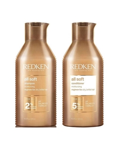 Набор All Soft Bundle XL: Шампунь + Кондиционер Redken