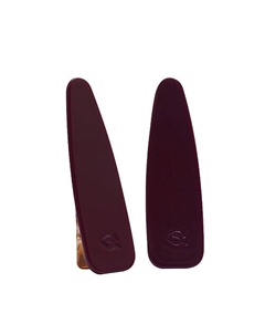 Набор заколок для волос 2 шт Бургунди Assoro