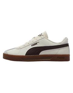 Кроссовки Club Wear resistant And Lightweight Low Top Skateboard Shoes Unisex Brown Puma