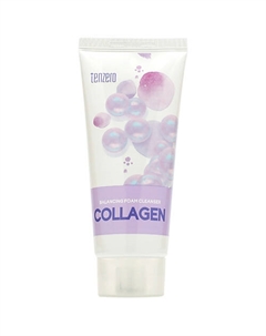 Пенка для умывания с коллагеном Collagen Balancing Foam Cleanser 100 Tenzero