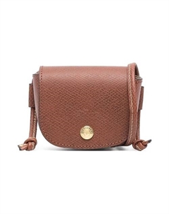 Сумка Cow Leather Shoulder Bag Coin Purse Regular Women's Brown Longchamp