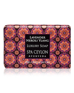 Роскошное мыло "ЛАВАНДА, НЕРОЛИ, ИЛАНГ-ИЛАНГ" 250 Spa ceylon