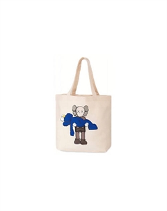Сумка Kaws Limited Edition Collaboration Cotton Blue Uniqlo