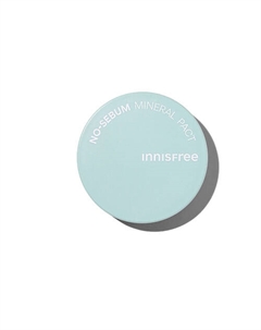 Пудра матирующая компактная No-Sebum Mineral Pact Innisfree