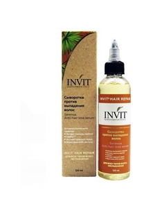 Сыворотка против выпадения волос Invit