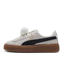 Кроссовки Suede Platform Cream White Womens Puma