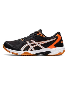 Кроссовки Gel Rocket 10 2E Wide 'Black Shocking Orange' Asics