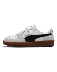 Кроссовки Palermo Anti-Slip Wear-Resistant Low-Top Skateboard Shoes Womens White Black Gray Puma