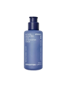 Тонер для ухода за текстурой и упругостью кожи лица с ретинолом Retinol Green Tea PDRN Skinbooster Toner 170 Innisfree